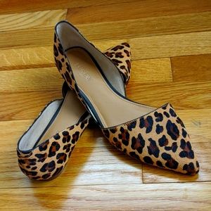 Women's JCrew Factory Leopard Print Flats Size 8.5 or 9